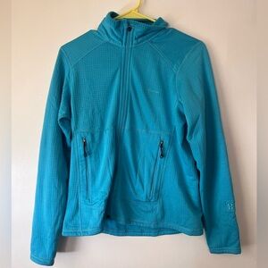 Patagonia Turquoise Women's Polartec Zip Up Jacket Size Small